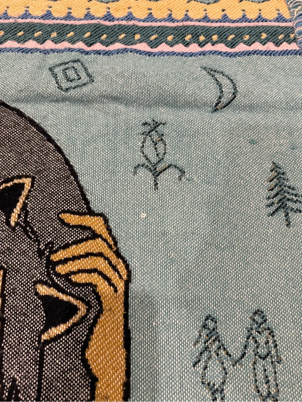 Disney’s Pocahontas vintage blanket